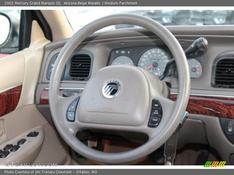 Arizona Beige Metallic / Medium Parchment 2002 Mercury Grand Marquis GS