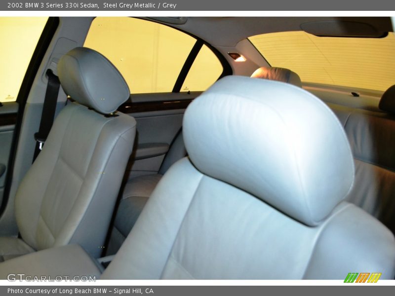 Steel Grey Metallic / Grey 2002 BMW 3 Series 330i Sedan