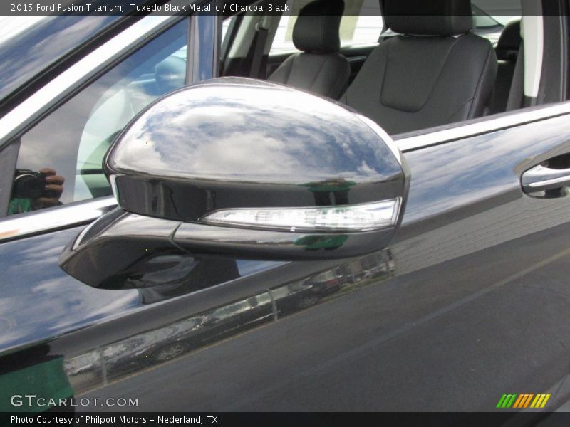 Tuxedo Black Metallic / Charcoal Black 2015 Ford Fusion Titanium