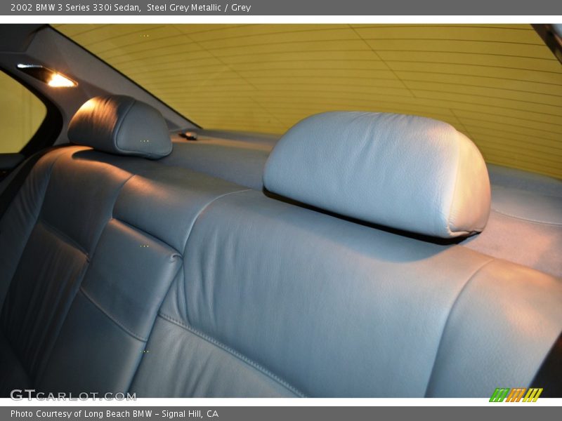 Steel Grey Metallic / Grey 2002 BMW 3 Series 330i Sedan