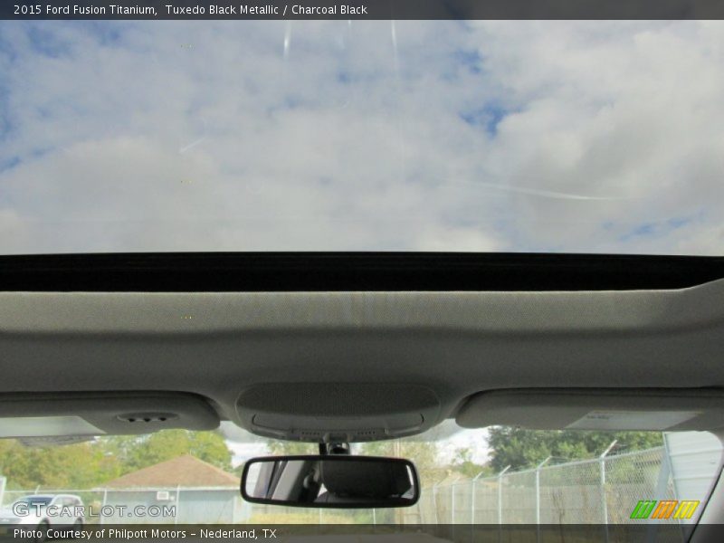 Tuxedo Black Metallic / Charcoal Black 2015 Ford Fusion Titanium