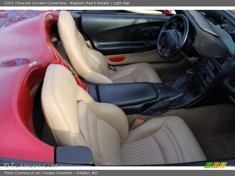 Front Seat of 2001 Corvette Convertible