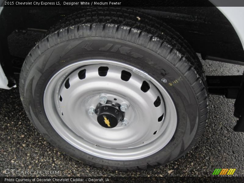 Designer White / Medium Pewter 2015 Chevrolet City Express LS