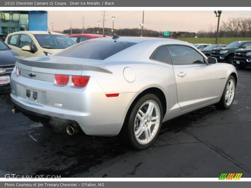 Silver Ice Metallic / Black 2010 Chevrolet Camaro LS Coupe