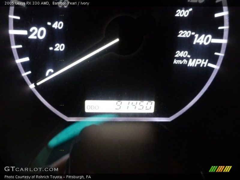 Bamboo Pearl / Ivory 2005 Lexus RX 330 AWD