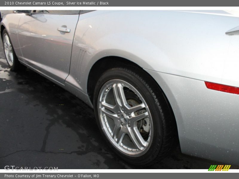 Silver Ice Metallic / Black 2010 Chevrolet Camaro LS Coupe
