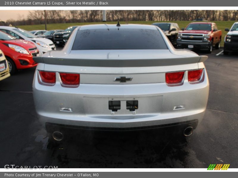 Silver Ice Metallic / Black 2010 Chevrolet Camaro LS Coupe