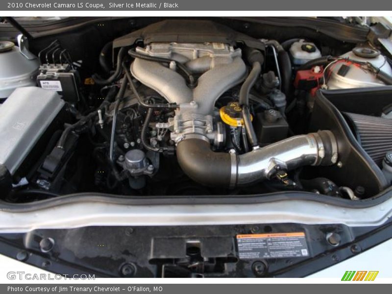Silver Ice Metallic / Black 2010 Chevrolet Camaro LS Coupe
