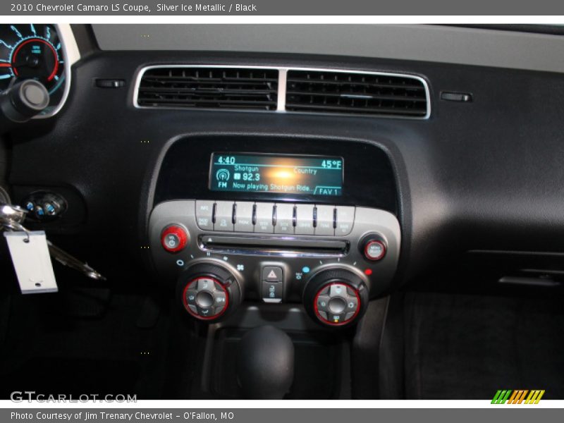 Silver Ice Metallic / Black 2010 Chevrolet Camaro LS Coupe