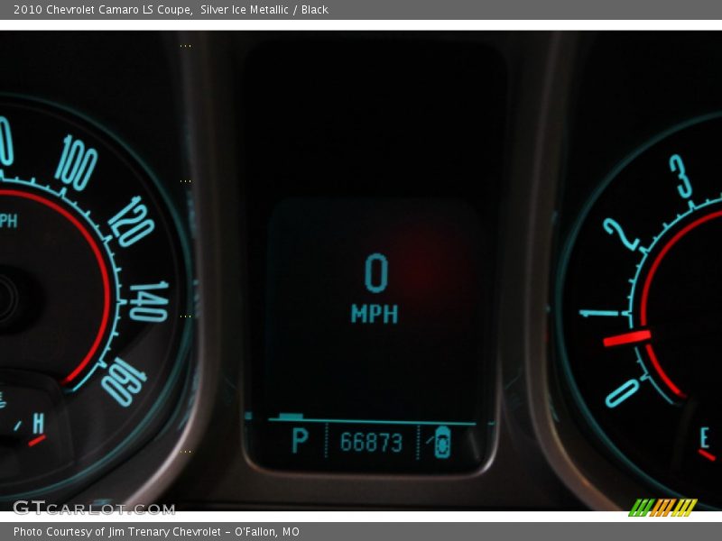 Silver Ice Metallic / Black 2010 Chevrolet Camaro LS Coupe