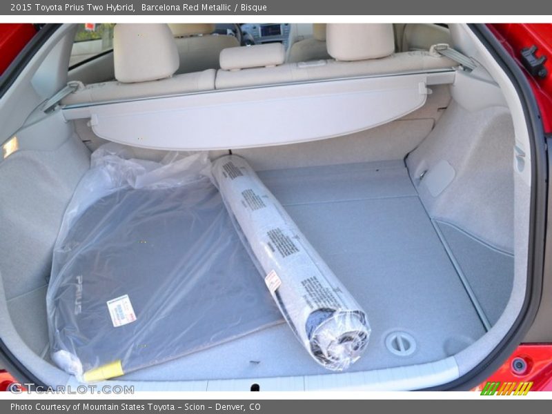 Barcelona Red Metallic / Bisque 2015 Toyota Prius Two Hybrid
