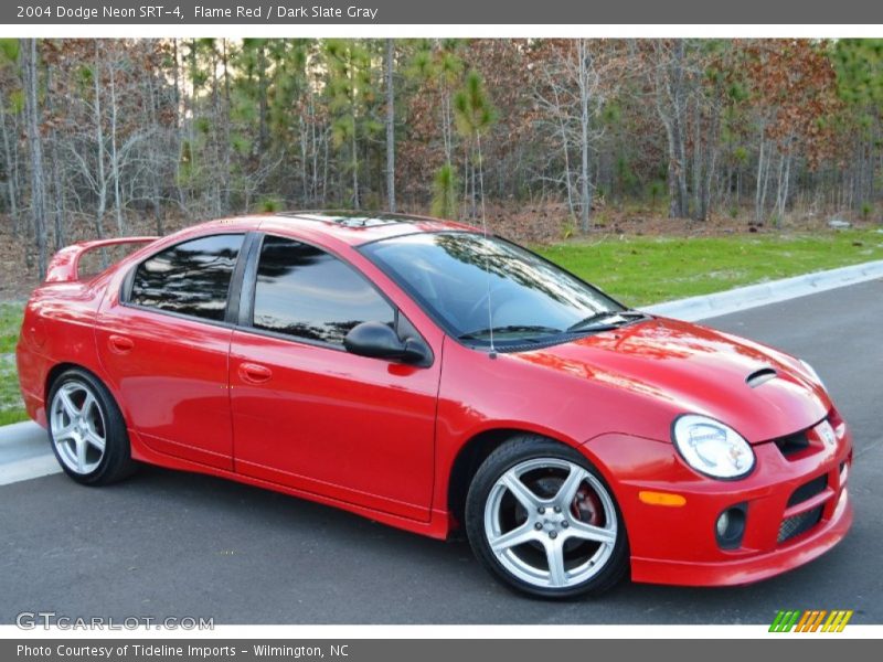 Flame Red / Dark Slate Gray 2004 Dodge Neon SRT-4