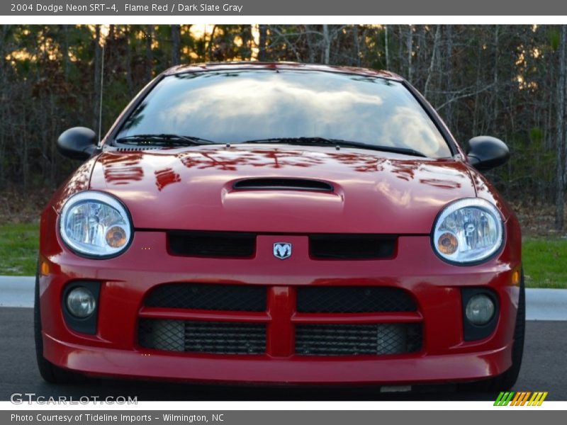 Flame Red / Dark Slate Gray 2004 Dodge Neon SRT-4