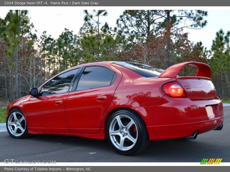 Flame Red / Dark Slate Gray 2004 Dodge Neon SRT-4