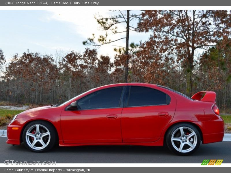 Flame Red / Dark Slate Gray 2004 Dodge Neon SRT-4