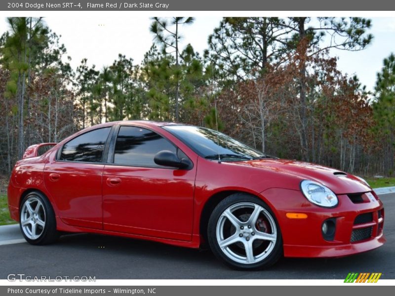 Flame Red / Dark Slate Gray 2004 Dodge Neon SRT-4