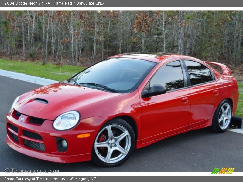 Flame Red / Dark Slate Gray 2004 Dodge Neon SRT-4