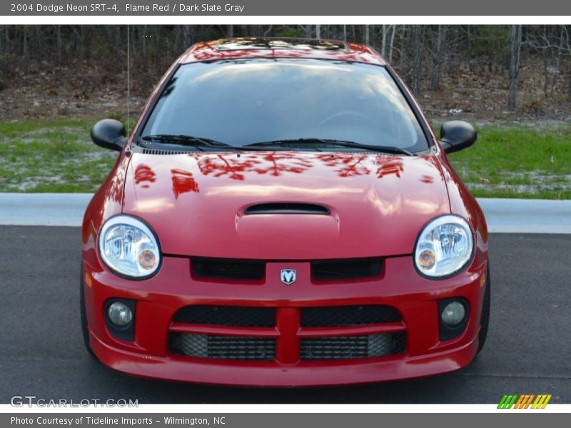 Flame Red / Dark Slate Gray 2004 Dodge Neon SRT-4