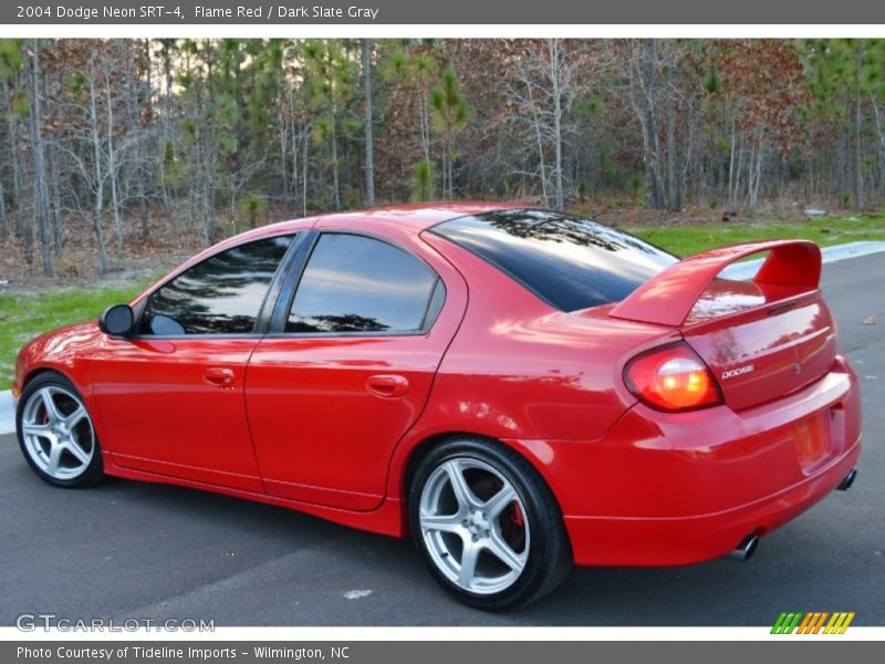 Flame Red / Dark Slate Gray 2004 Dodge Neon SRT-4