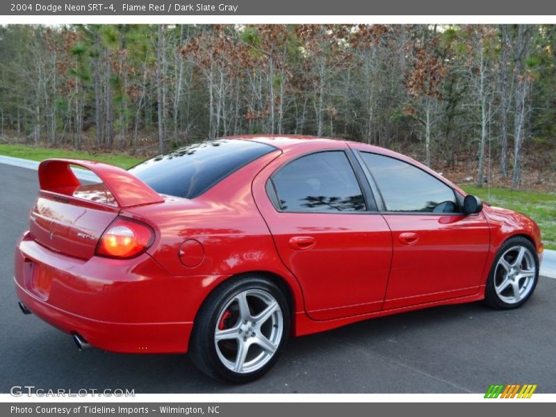 Flame Red / Dark Slate Gray 2004 Dodge Neon SRT-4