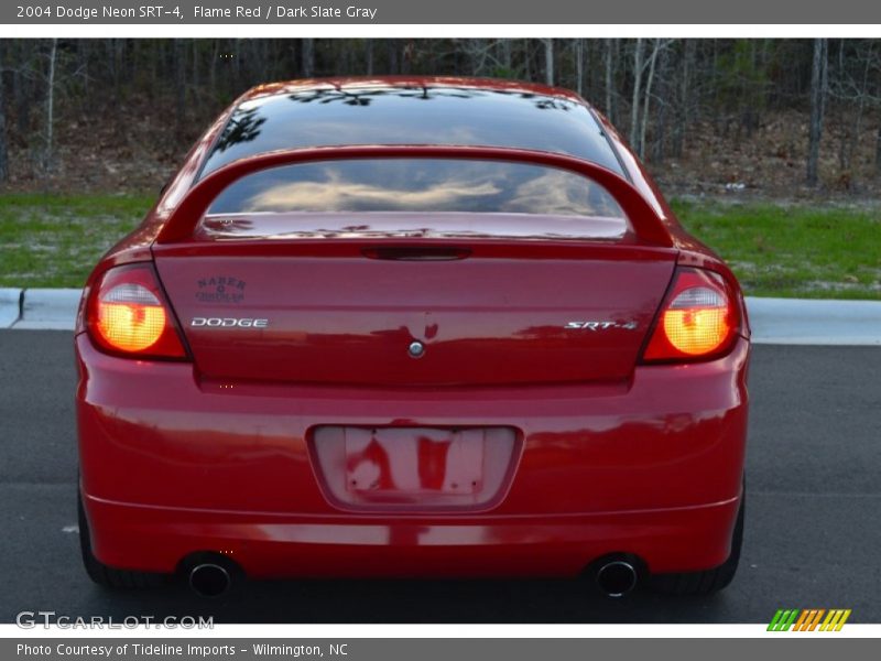 Flame Red / Dark Slate Gray 2004 Dodge Neon SRT-4