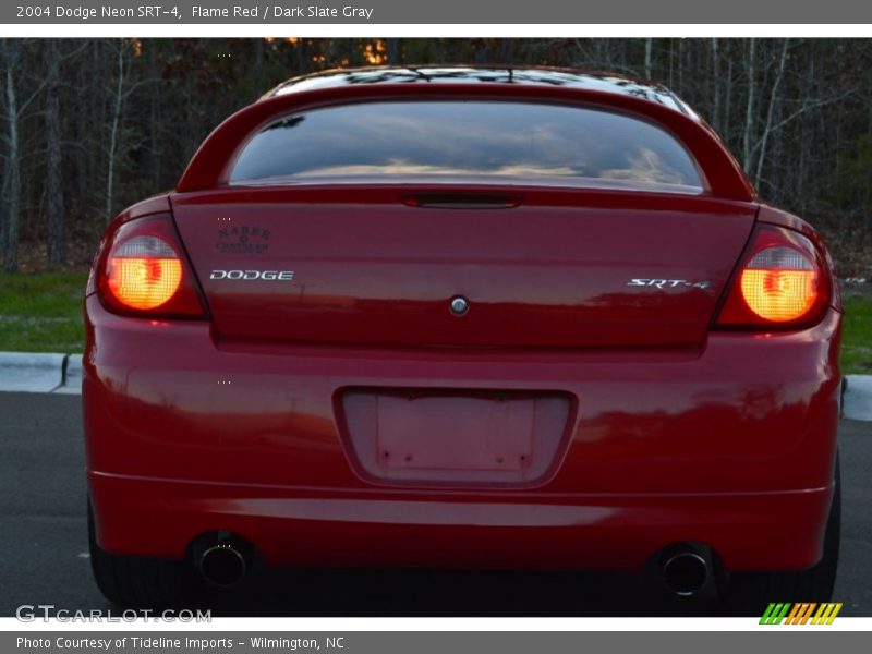 Flame Red / Dark Slate Gray 2004 Dodge Neon SRT-4