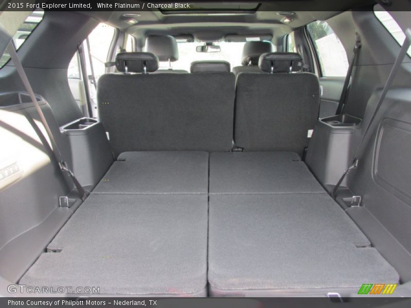 White Platinum / Charcoal Black 2015 Ford Explorer Limited