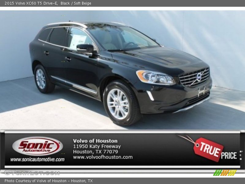 Black / Soft Beige 2015 Volvo XC60 T5 Drive-E