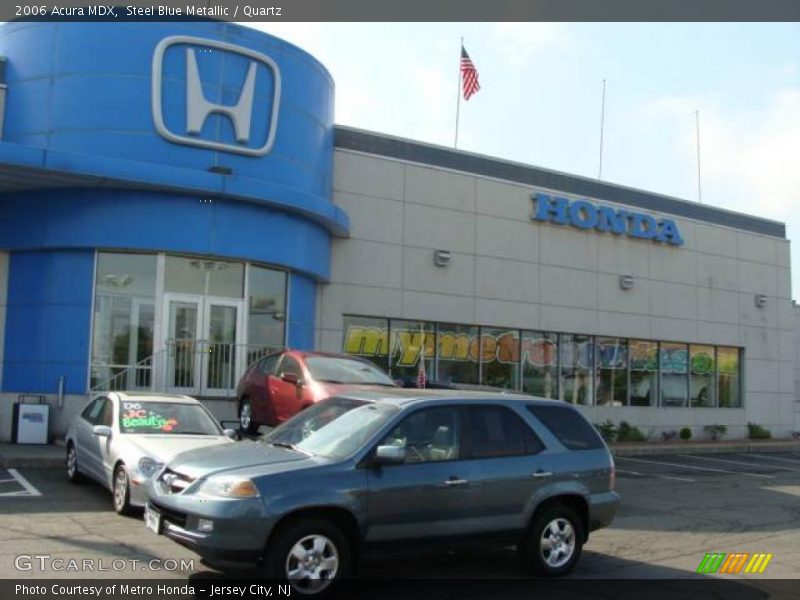 Steel Blue Metallic / Quartz 2006 Acura MDX