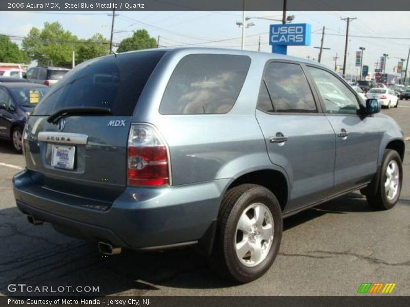 Steel Blue Metallic / Quartz 2006 Acura MDX
