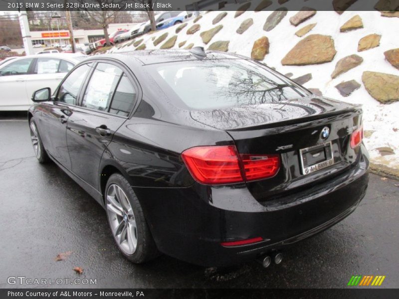 Jet Black / Black 2015 BMW 3 Series 328i xDrive Sedan
