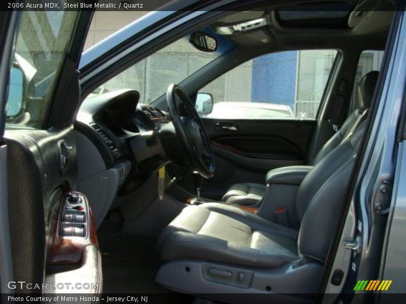 Steel Blue Metallic / Quartz 2006 Acura MDX