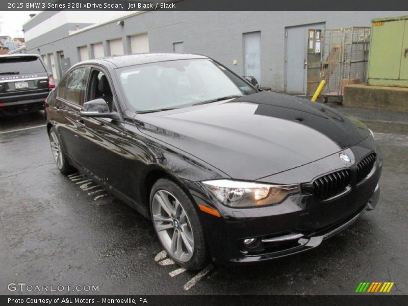 Jet Black / Black 2015 BMW 3 Series 328i xDrive Sedan
