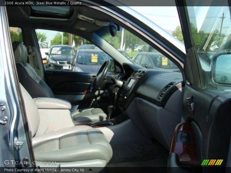 Steel Blue Metallic / Quartz 2006 Acura MDX