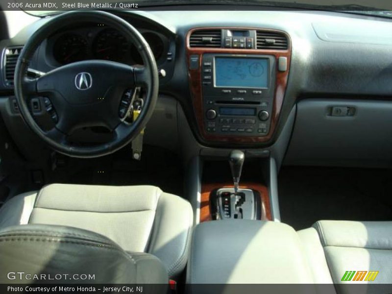 Steel Blue Metallic / Quartz 2006 Acura MDX