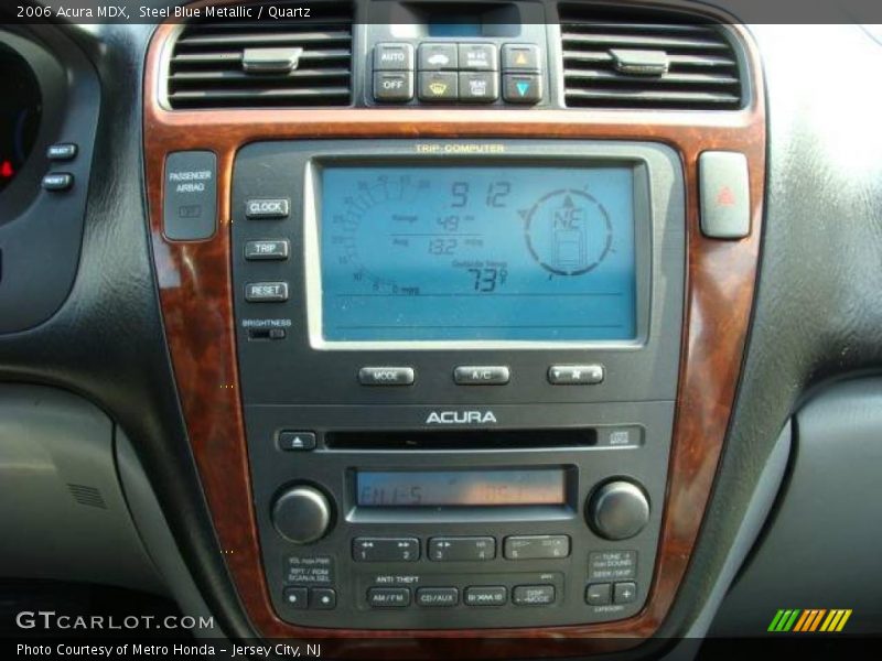Steel Blue Metallic / Quartz 2006 Acura MDX