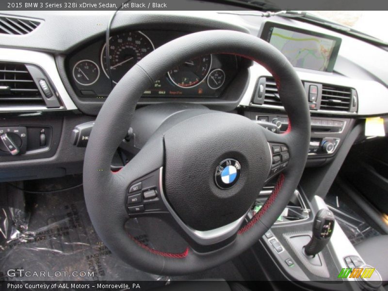 Jet Black / Black 2015 BMW 3 Series 328i xDrive Sedan