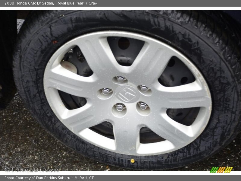 Royal Blue Pearl / Gray 2008 Honda Civic LX Sedan