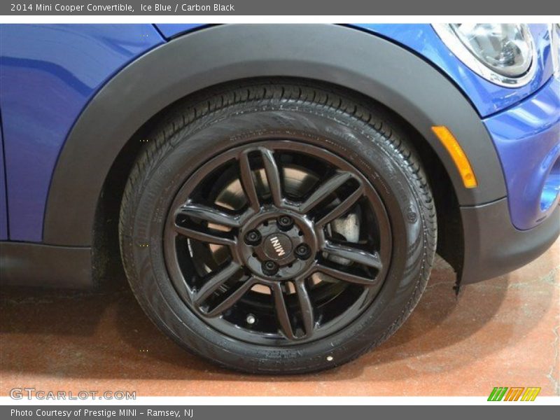 Ice Blue / Carbon Black 2014 Mini Cooper Convertible