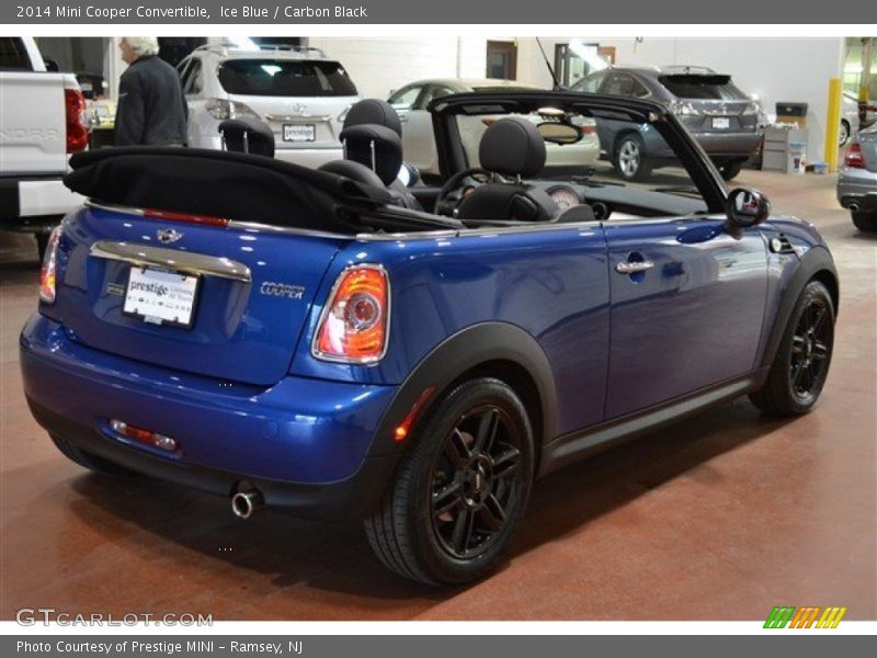 Ice Blue / Carbon Black 2014 Mini Cooper Convertible