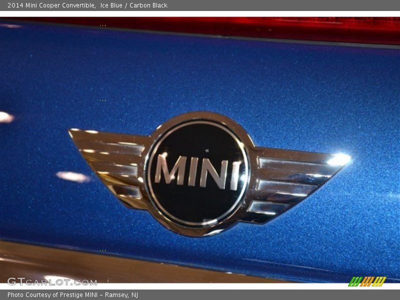 Ice Blue / Carbon Black 2014 Mini Cooper Convertible