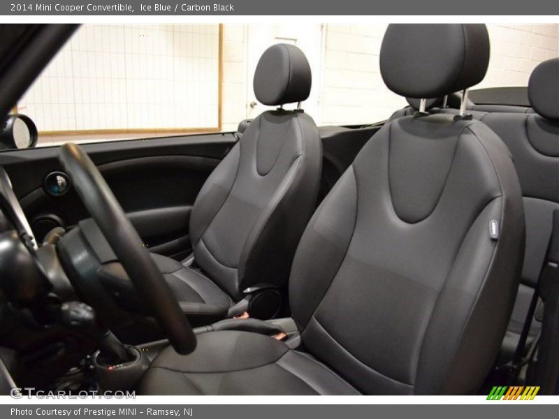 Ice Blue / Carbon Black 2014 Mini Cooper Convertible