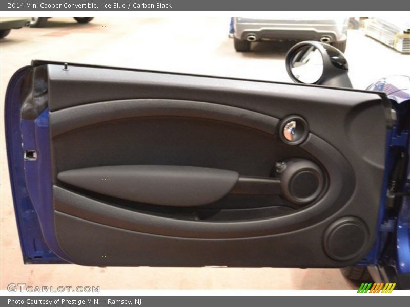 Ice Blue / Carbon Black 2014 Mini Cooper Convertible