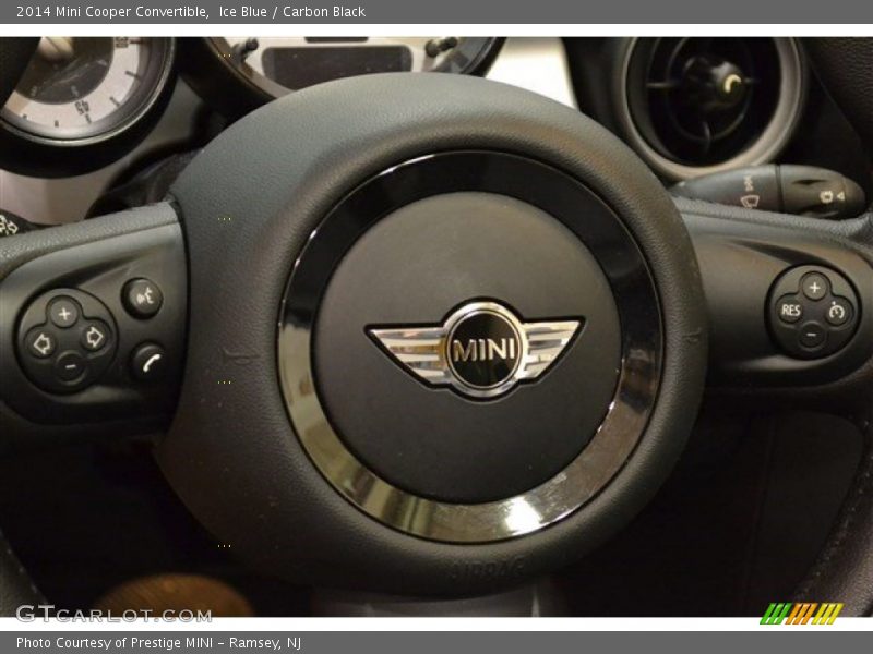 Ice Blue / Carbon Black 2014 Mini Cooper Convertible