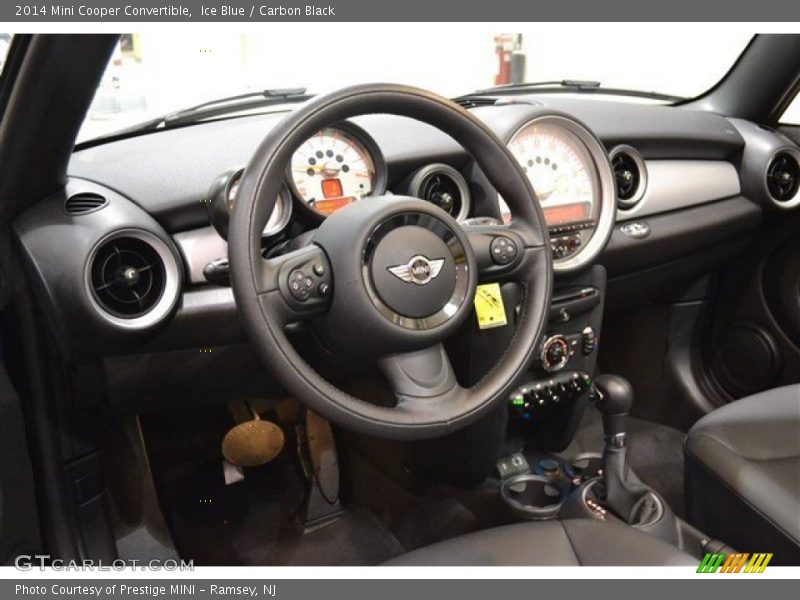 Ice Blue / Carbon Black 2014 Mini Cooper Convertible