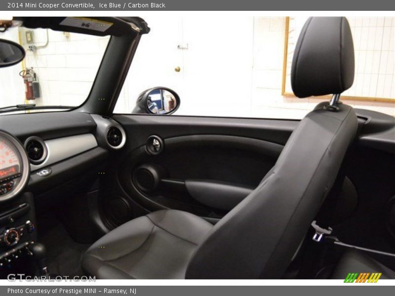 Ice Blue / Carbon Black 2014 Mini Cooper Convertible