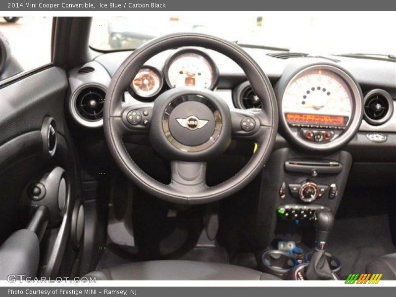 Ice Blue / Carbon Black 2014 Mini Cooper Convertible