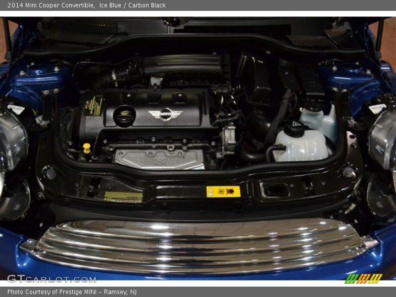Ice Blue / Carbon Black 2014 Mini Cooper Convertible