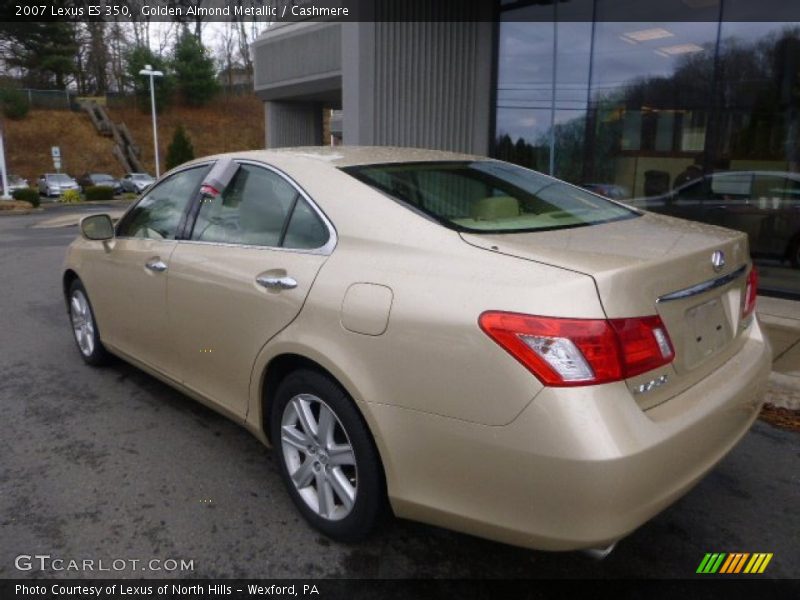 Golden Almond Metallic / Cashmere 2007 Lexus ES 350