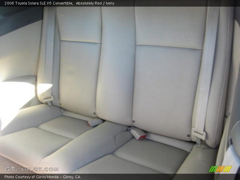 Absolutely Red / Ivory 2006 Toyota Solara SLE V6 Convertible
